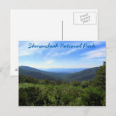 Shenandoah Valley Briefkaart (Voorkant / Achterkant)