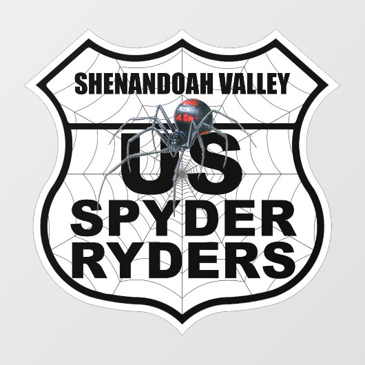 Shenandoah Valley-hoofdstuk - Decal hoofdstuklogo (Vel)