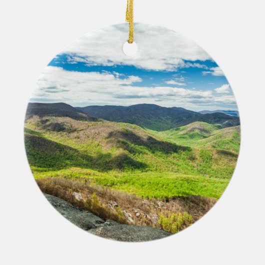 Shenandoah Valley Keramisch Ornament (Achterkant)