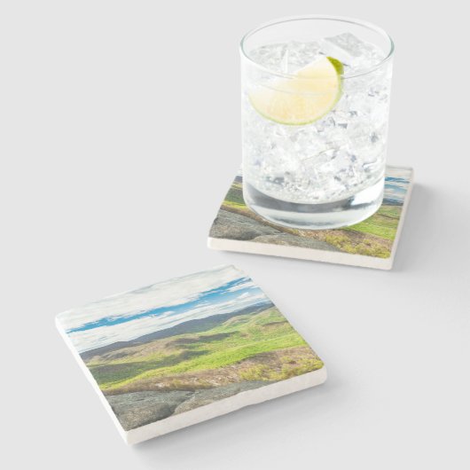 Shenandoah Valley Stenen Onderzetter (Zijkant)