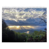 Shenandoah Valley Sunrise Kalender (Hoes)