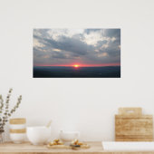 Shenandoah Valley Sunset Poster (Keuken)