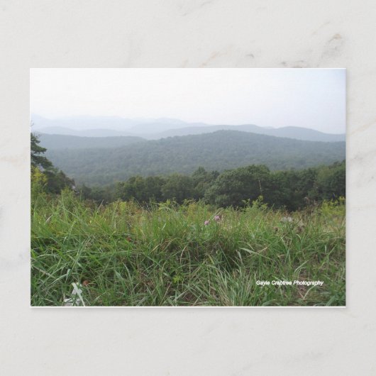 shenandoah valley virginia briefkaart (Voorkant)