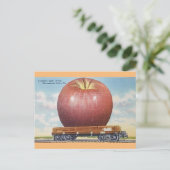 Shenandoah Valley, Virginia Giant Apple Briefkaart (Staand voorkant)