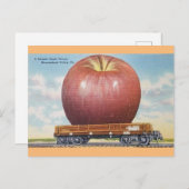 Shenandoah Valley, Virginia Giant Apple Briefkaart (Voorkant / Achterkant)
