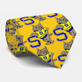 Shenango Wildcats Gold Stropdas (Opgerold)