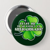 Shenanigan Expert Button (Voorkant /achterkant)
