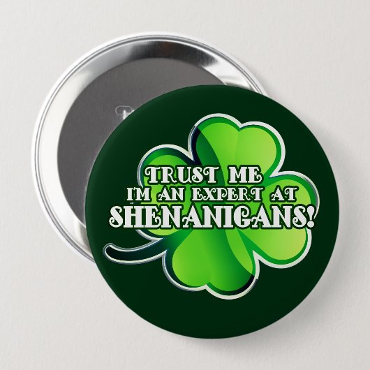 Shenanigan Expert Button (Voorkant /achterkant)