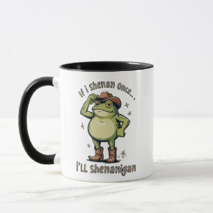 Shenanigan Grappige Mentale Gezondheid Kikker Mok