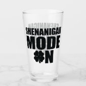 Shenanigan-modus ingeschakeld glas (Voorkant)