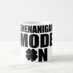 Shenanigan-modus ingeschakeld koffiemok