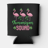 Shenanigan Squad Flamingo Kabouter St. Patrick's  Blikjeskoeler (Voorkant)