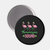 Shenanigan Squad Flamingo Kabouter St Patrick's  Magneet (Voorkant / Achterkant)