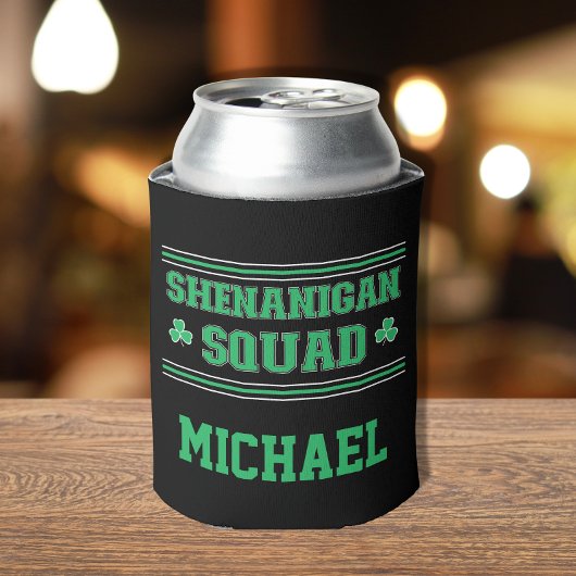 Shenanigan Squad - Persoonlijke St. Patrick's Day Blikjeskoeler