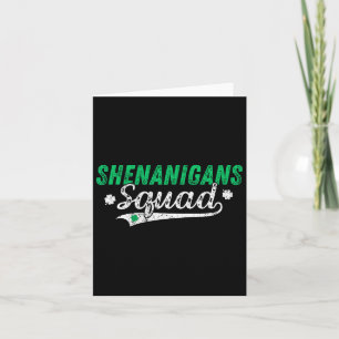 Shenanigan Squad St Patricks Day Matching Group VI Kaart