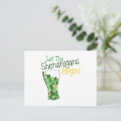 Shenanigans Briefkaart (Staand voorkant)