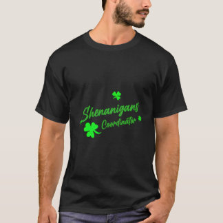 Shenanigans Coördinator Docent St Patrick'S Dag T-shirt