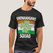 Shenanigans Coordinator Funny St Patrick Day Teac T-shirt (Voorkant)