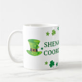 Shenanigans Coördinator Funny St. Patrick's Day Koffiemok (Links)