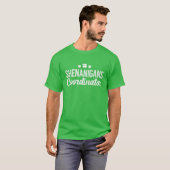 Shenanigans Coordinator - Funny Teacher St Patrick T-shirt (Voorkant volledig)