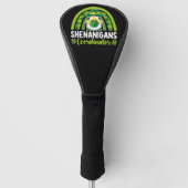 Shenanigans coördinator Gnomes St Patrick's Day Golfheadcover (Voorkant)