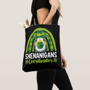 Shenanigans coördinator Gnomes St Patrick's Day Tote Bag