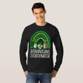 Shenanigans coördinator Gnomies Patricks Day Gnome T-shirt (Voorkant volledig)