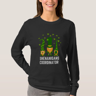 Shenanigans Coördinator Grappige Leraar Coach T T-shirt