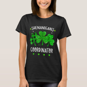Shenanigans coördinator grappige leraar St. Patric T-shirt