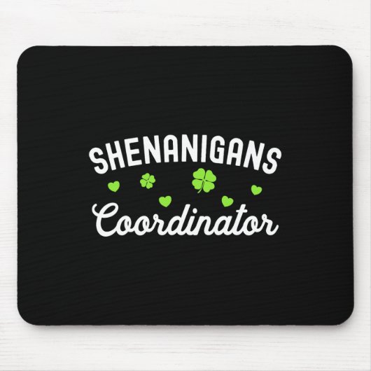 Shenanigans coördinator Happy St Patricks Day Teac Muismat (Voorkant)