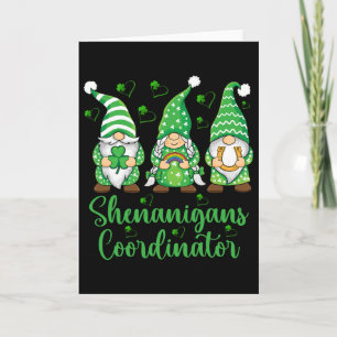 Shenanigans Coördinator Ierse Kabouters - St. Patr Kaart