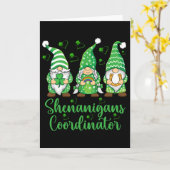 Shenanigans Coördinator Ierse Kabouters - St. Patr Kaart (Gele Bloem)