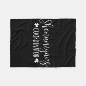 Shenanigans Coördinator - Ierse St. Patrick's Day  Fleece Deken (Voorkant (Horizontaal))