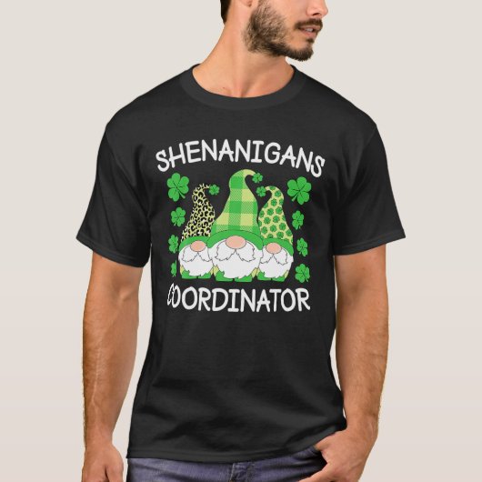 Shenanigans Coördinator Leerkrachten St. Patricks  T-shirt (Voorkant)