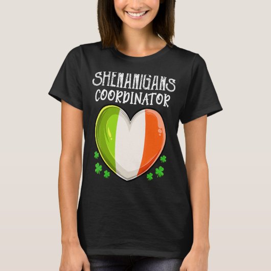 Shenanigans Coordinator Lucky Charms, St Patrick's T-shirt (Voorkant)