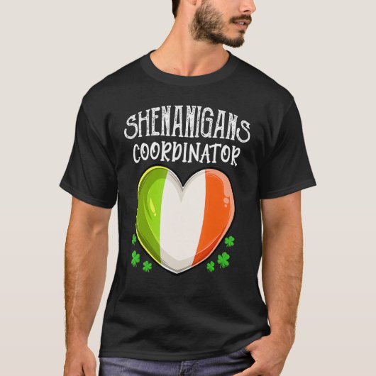 Shenanigans Coordinator Lucky Charms, St Patrick's T-shirt (Voorkant)