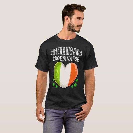 Shenanigans Coordinator Lucky Charms, St Patrick's T-shirt (Voorkant volledig)