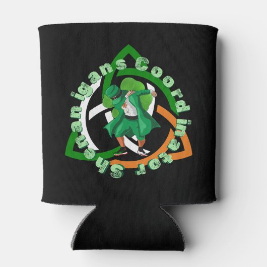 Shenanigans-coördinator op patricks day blikjeskoeler (Achterkant)