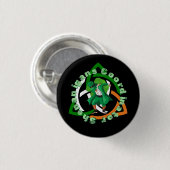 Shenanigans-coördinator op patricks day ronde button 3,2 cm (Voorkant /achterkant)