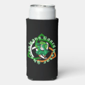 Shenanigans-coördinator op patricks day seltzer blikjeskoeler (Seltzer Achterkant)