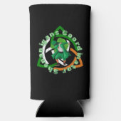 Shenanigans-coördinator op patricks day seltzer blikjeskoeler (Achterkant)