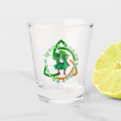 Shenanigans-coördinator op patricks day shot glas (Voorkant)