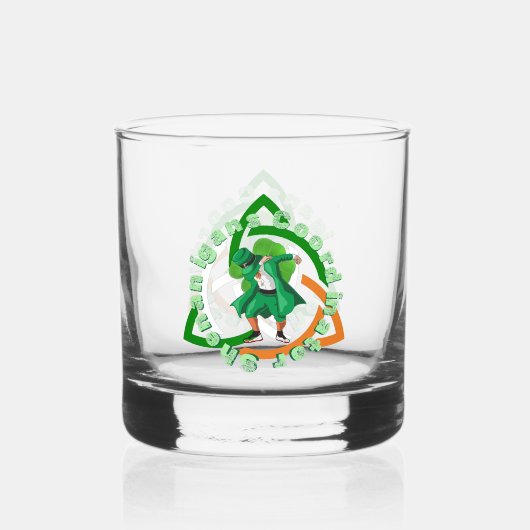 Shenanigans-coördinator op patricks day whisky glas (Achterkant)