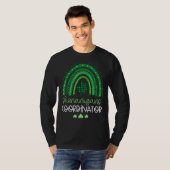 Shenanigans Coordinator Rainbow St Patrick Day Te T-shirt (Voorkant volledig)