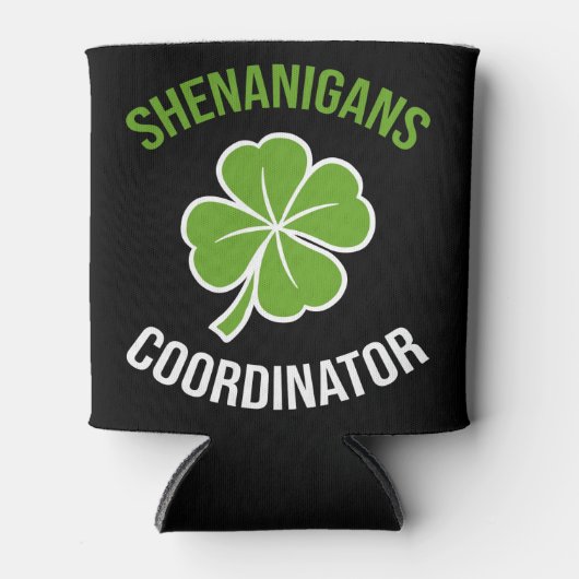 Shenanigans Coördinator St Patrick's Dag Blikjeskoeler (Voorkant)