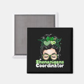 Shenanigans coördinator St Patricks Dag Vrouwen 1 Magneet (Voorkant / Achterkant)