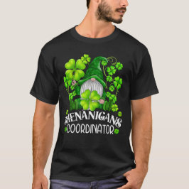 Shenanigans-coördinator St. Patrick's Day Gnome T-shirt