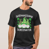 Shenanigans coördinator St Patrick's Day Gnomes Gr T-shirt (Voorkant)