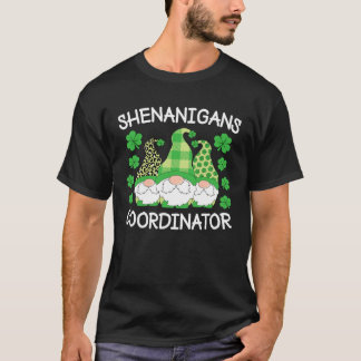 Shenanigans coördinator St Patrick's Day Gnomes Gr T-shirt
