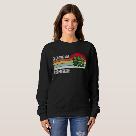 Shenanigans Coordinator St Patricks Day Gnomes Trui (Voorkant volledig)